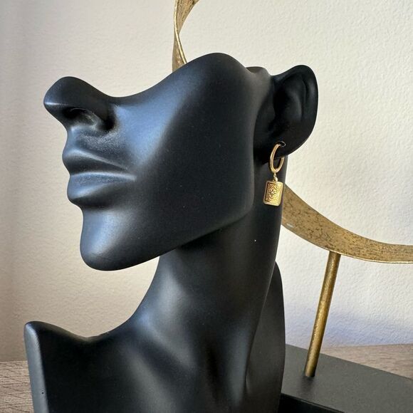 Vintage style earrings M313 - Picture 4 of 5